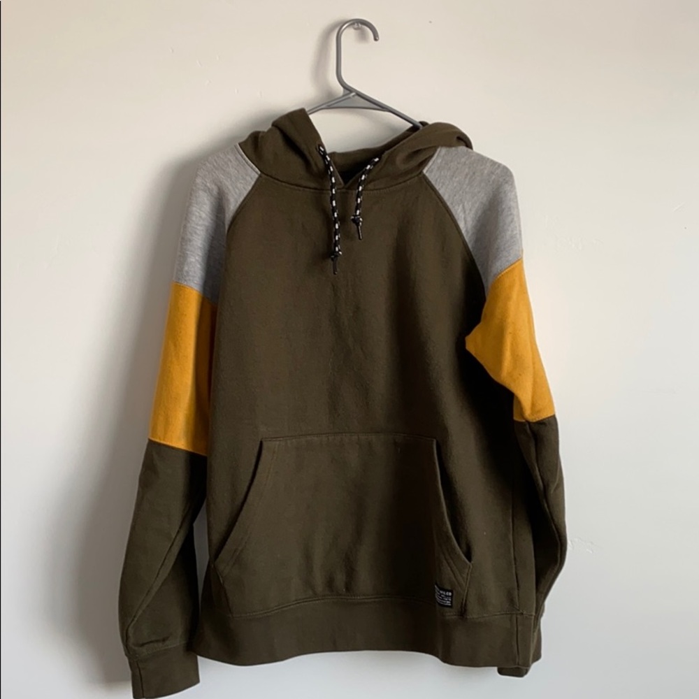 Unisex color block hoodie